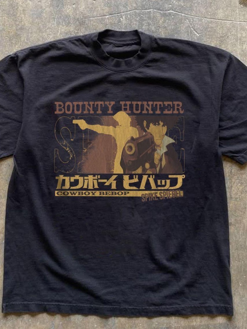 Gildan Black Cowboy Graphic Tee